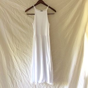 ASOS White Halter Midi Dress!
